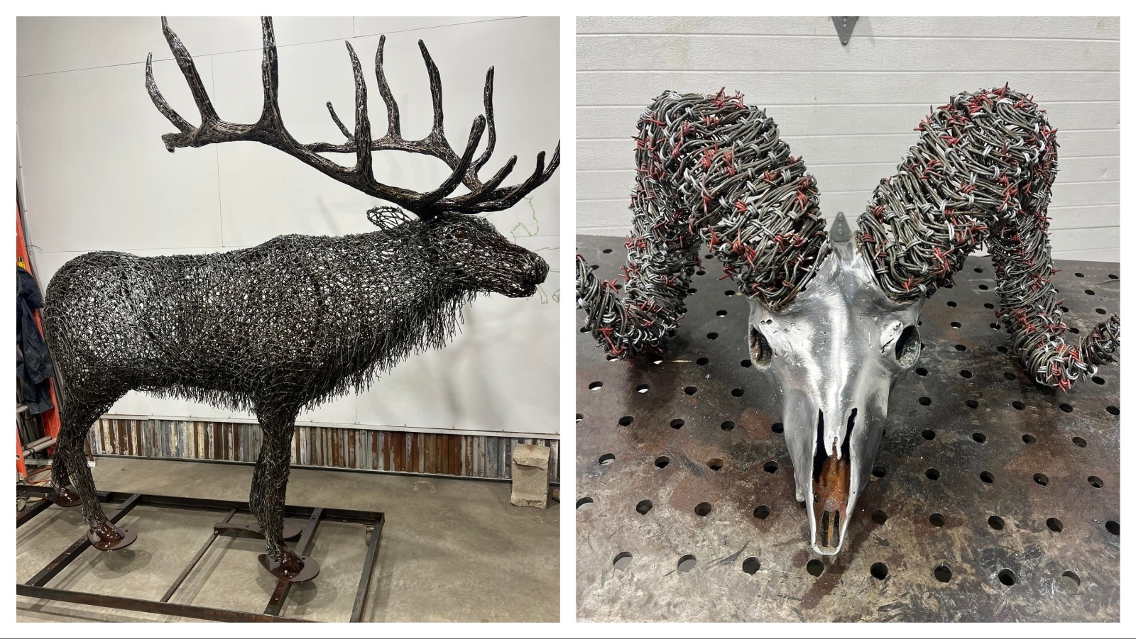 Why A Cody Rancher Is Turning Old Barbed Wire Into Big, Spikey Steel ...