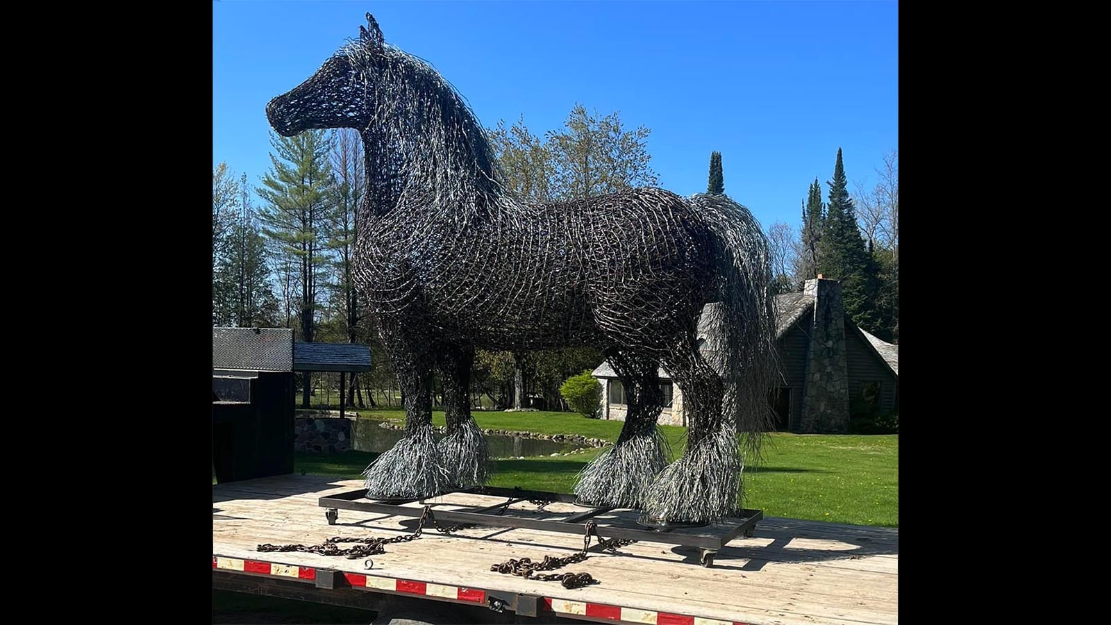 Why A Cody Rancher Is Turning Old Barbed Wire Into Big, Spikey Steel ...