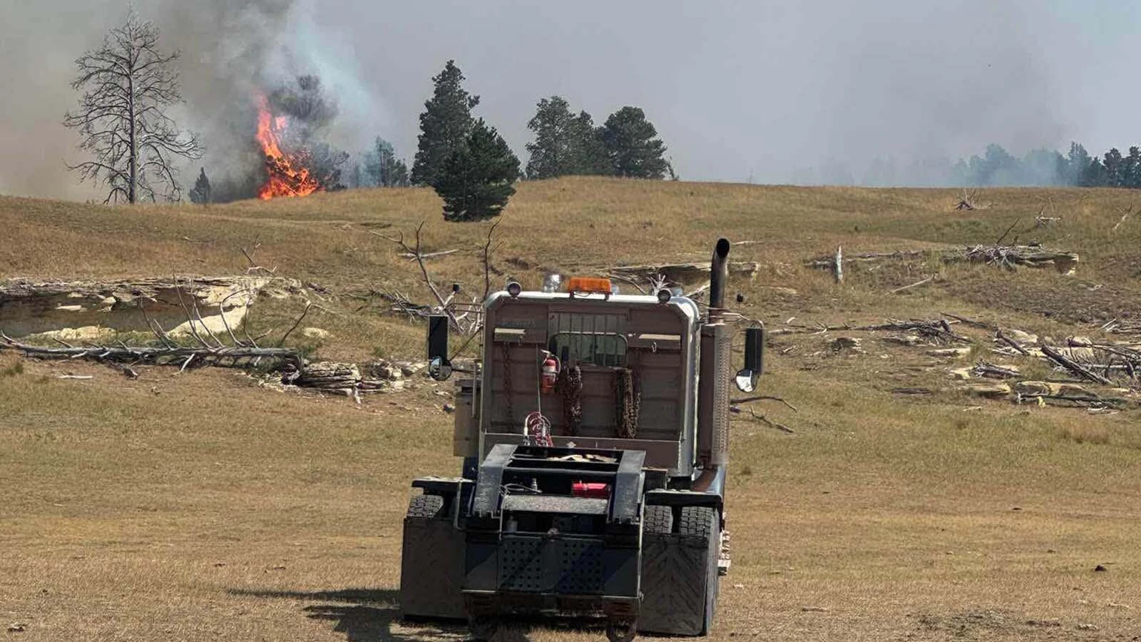 Devils Tower National Monument continues to be closed as a wildfire burning just southwest of the monument’s boundary has so far consumed nearly 300 acres without containment. “This is genuinely serious,” observed a nearby camper.