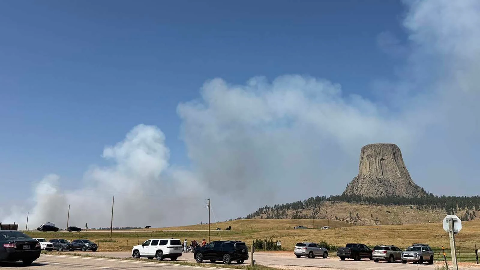 Devils Tower National Monument continues to be closed as a wildfire burning just southwest of the monument’s boundary has so far consumed nearly 300 acres without containment. “This is genuinely serious,” observed a nearby camper.