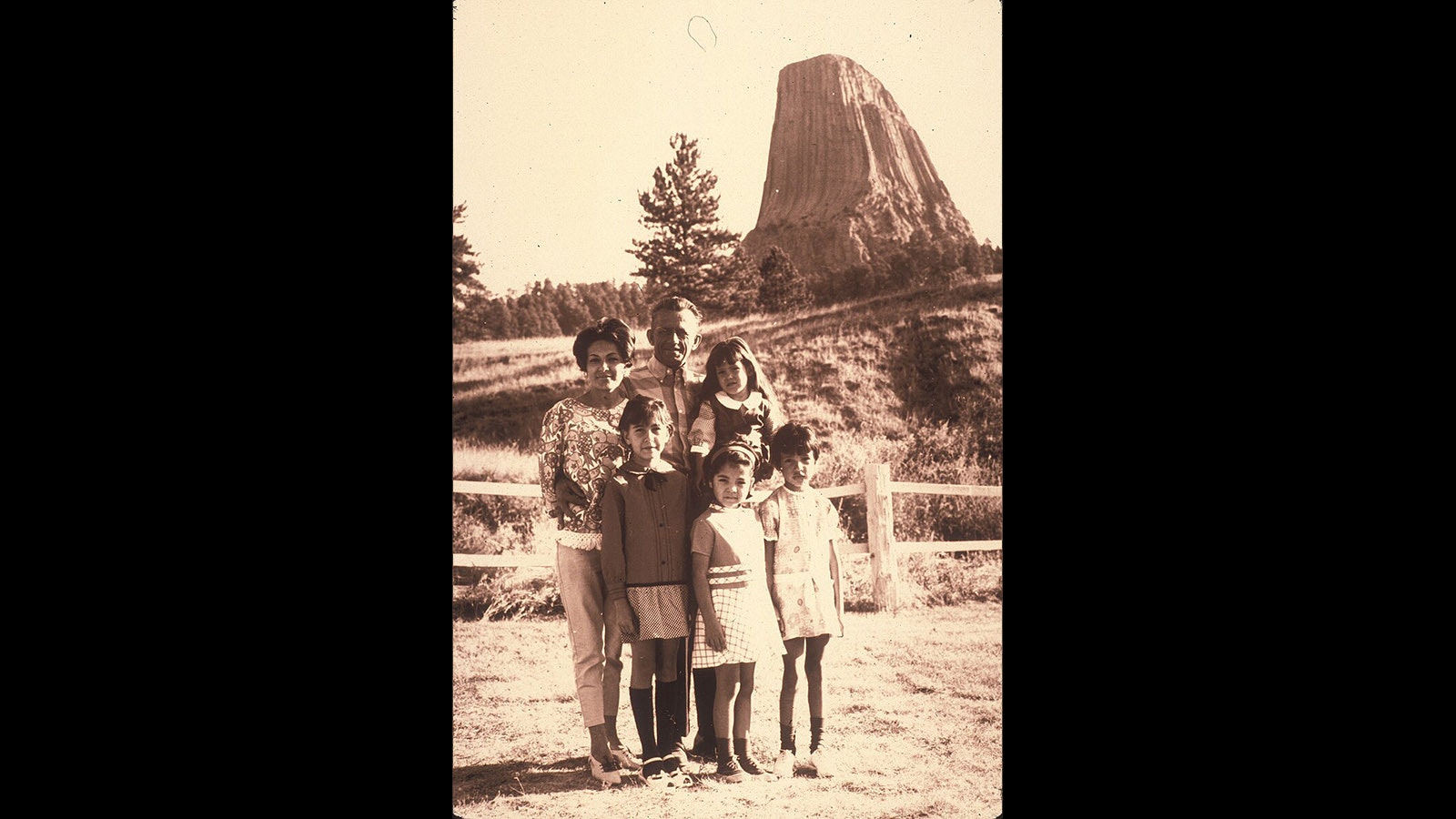 George Hopkins returned to Devils Tower in 1967 with his family.