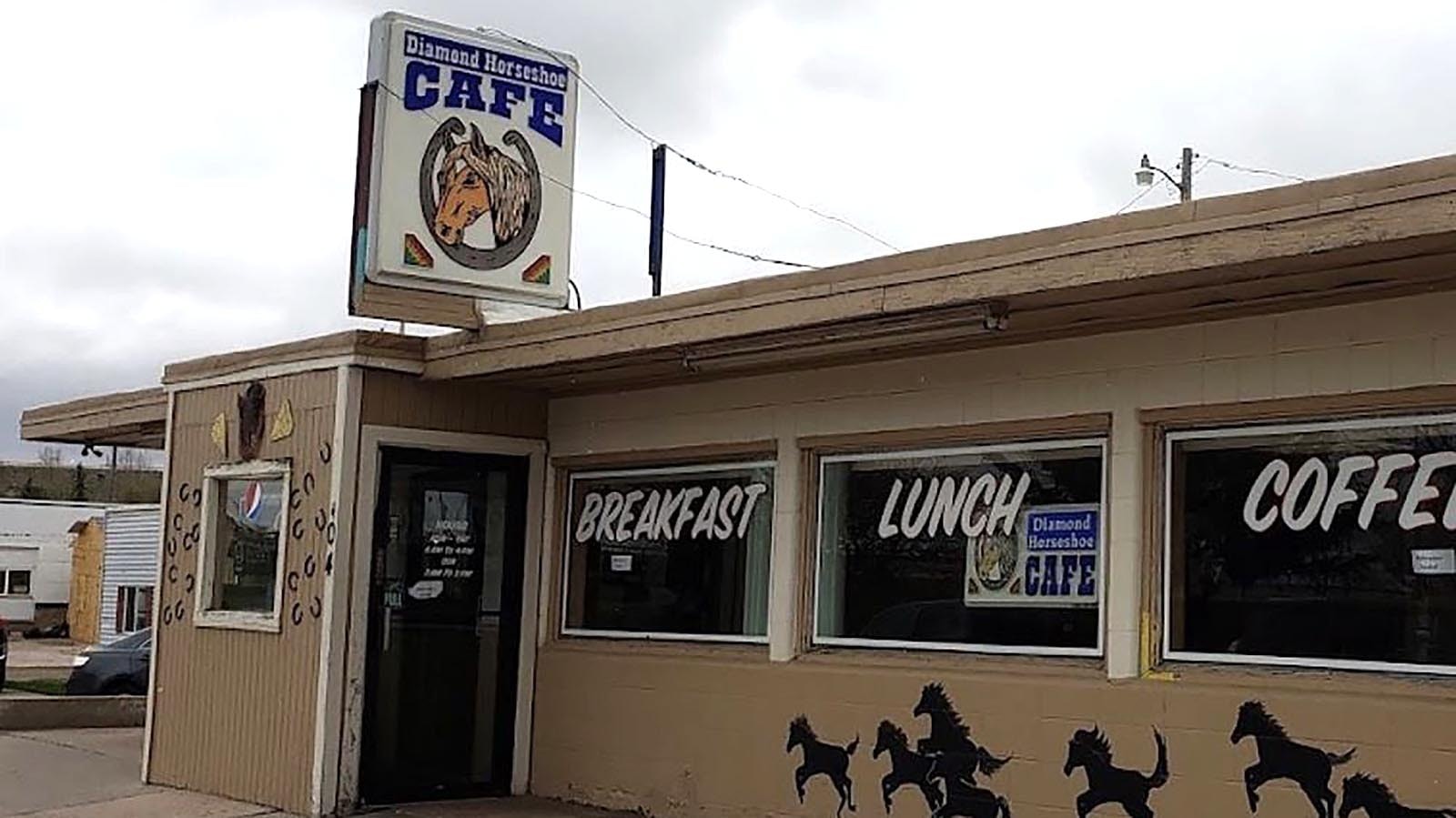 Diamond Horseshoe Cafe at 404 Central Ave. in Cheyenne, Wyoming.