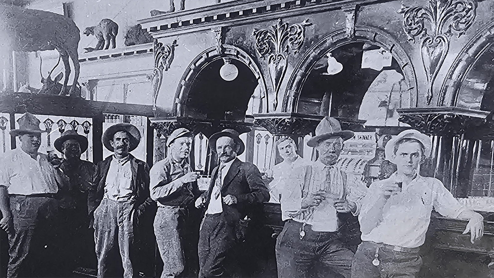 Tending bar wasn't as great a job in the Old West as many people would think, including at the Hole in the Wall Saloon in 1914.