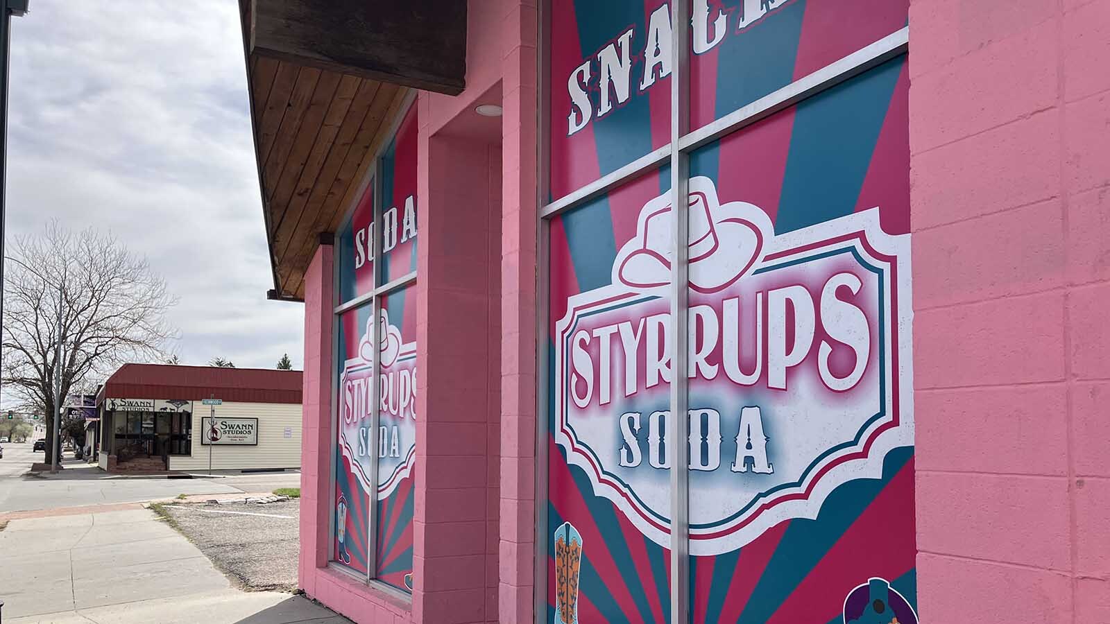 The pink Styrrups Soda shop opened in March on Second Street in Casper has been a boon for Casper entrepreneurs Dave and Ari Starcevich who already had a successful coffee shop in town.