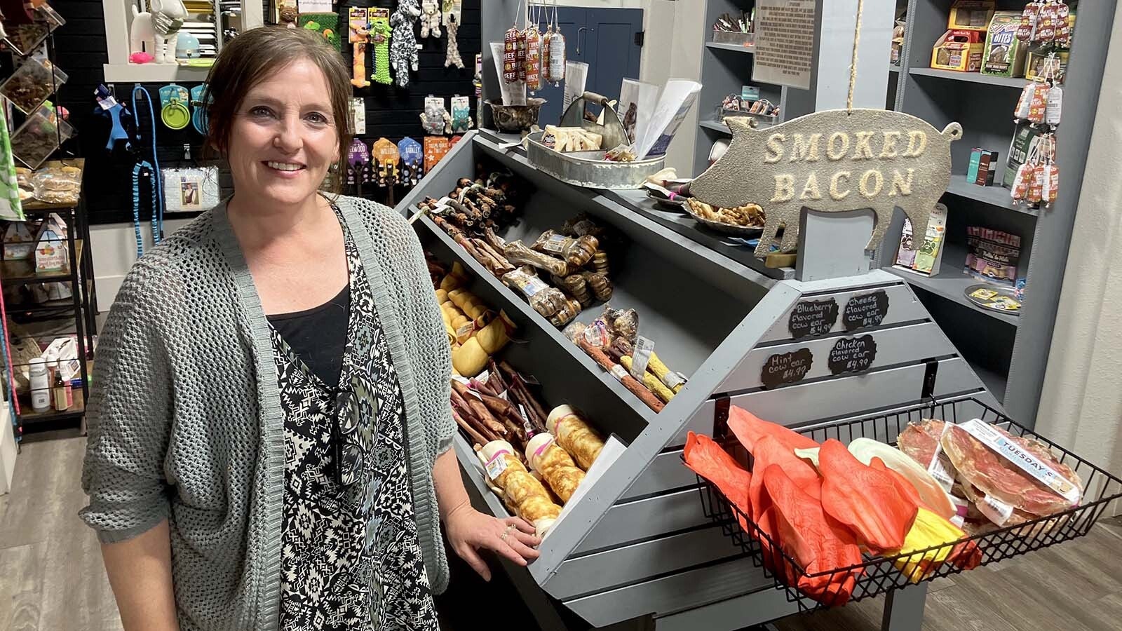 Unleashed Dog Bakery owner Chaynee Washut said when she walked into dog bakery in North Carolina, she knew what she wanted her retirement business to be.