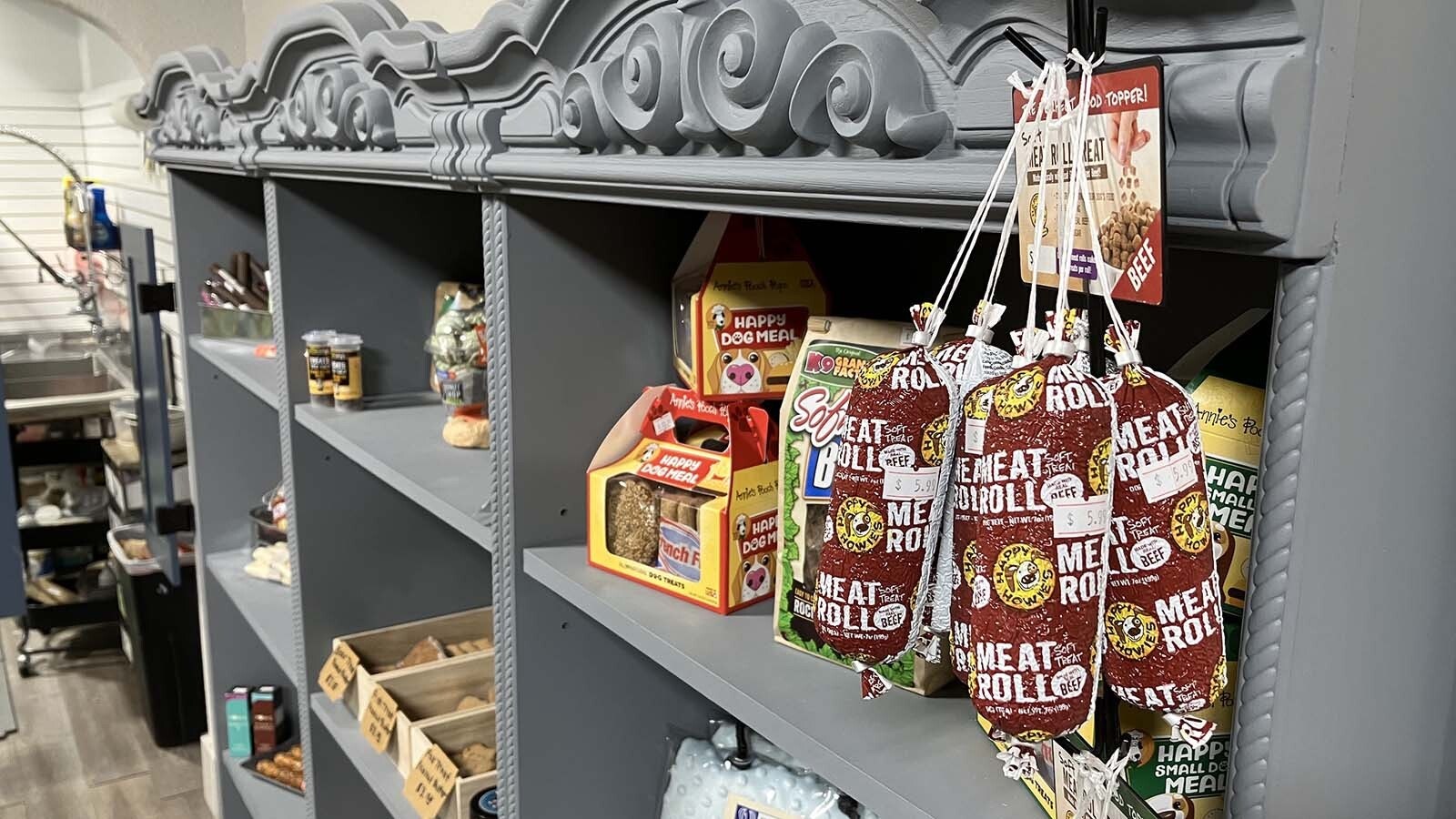 Unleashed Dog Bakery owner Chaynee Washut said she investigates the products from other vendors in the stores to ensure the products are healthy.