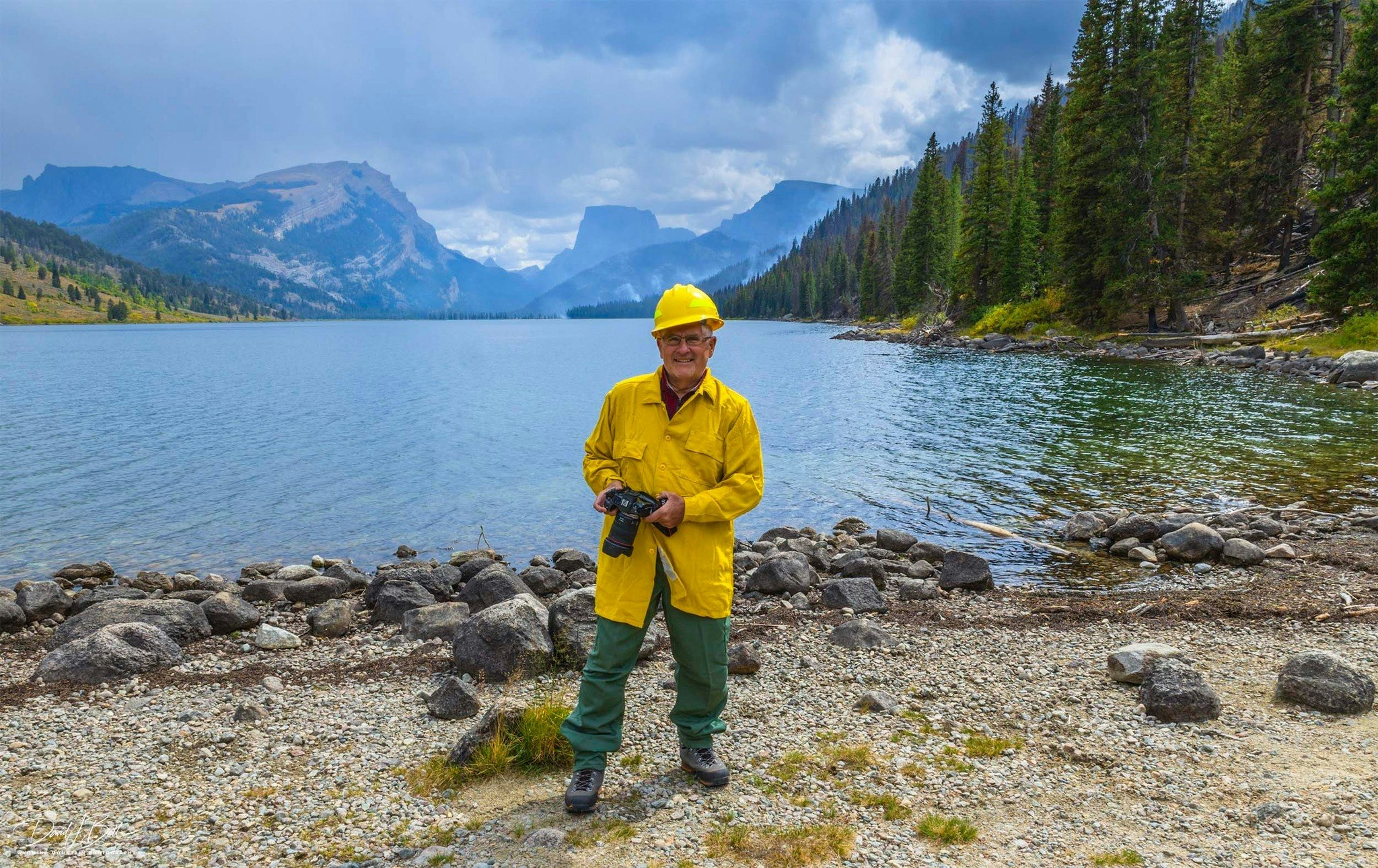 Pinedale photographer David Bell got a look at what the Dollar Lake Fire has done to the famous view of Squaretop and said there’s a “mosaic” of black. He said it’ll “never be the same,” but firefighters have saved it from becoming a “hellscape.”