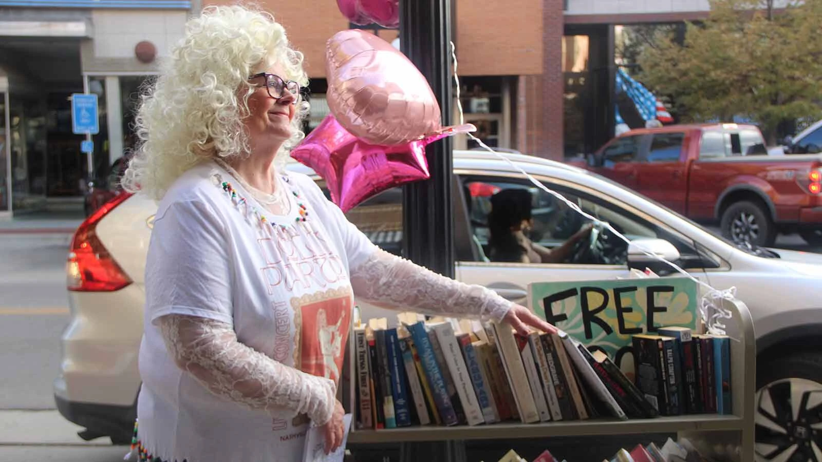 Perhaps fueled by a few cups of ambition, downtown Casper went bombshell blonde Friday to honor country music legend and American pop-culture icon Dolly Parton with a heartfelt message: Wyoming will always love you.