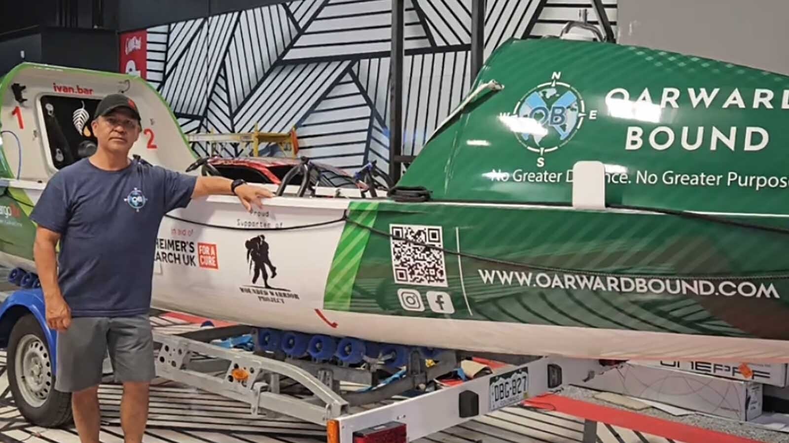 A body believed to be that of a 58-year-old Marine, elite endurance athlete and Cheyenne resident James “Dingo” Dominguez was found Wednesday. He disappeared in July when his rowboat capsized in a storm on Flathead Lake in Montana.