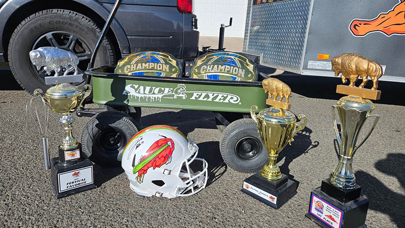 Double Dubs is Bills Mafia-made, and has the hardware to prove it.