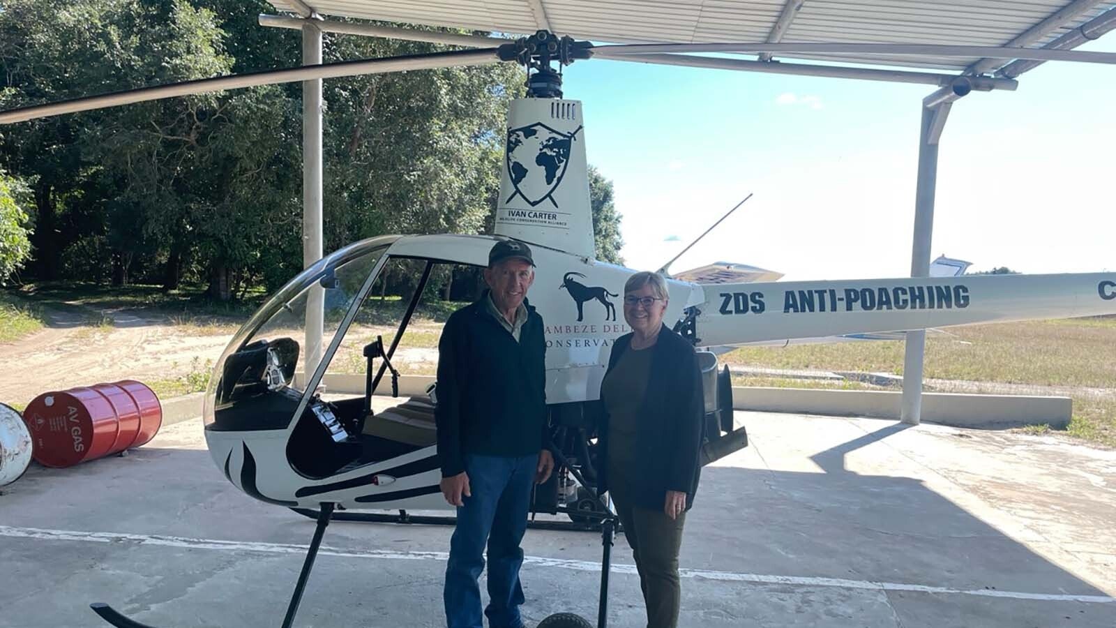 Doug and Susan Samuelson have been recognized as leading habitat conservationists in Wyoming, and continue support efforts in Africa.