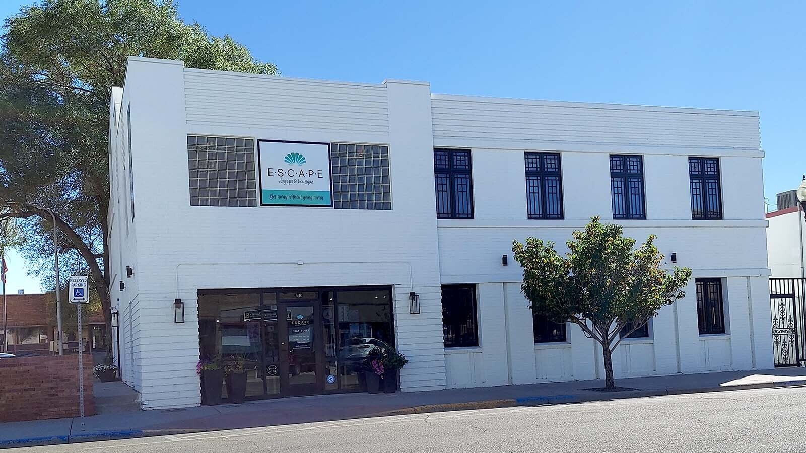 For years, Harrison worked out of his office in this building on Broadway Street in Rock Springs.