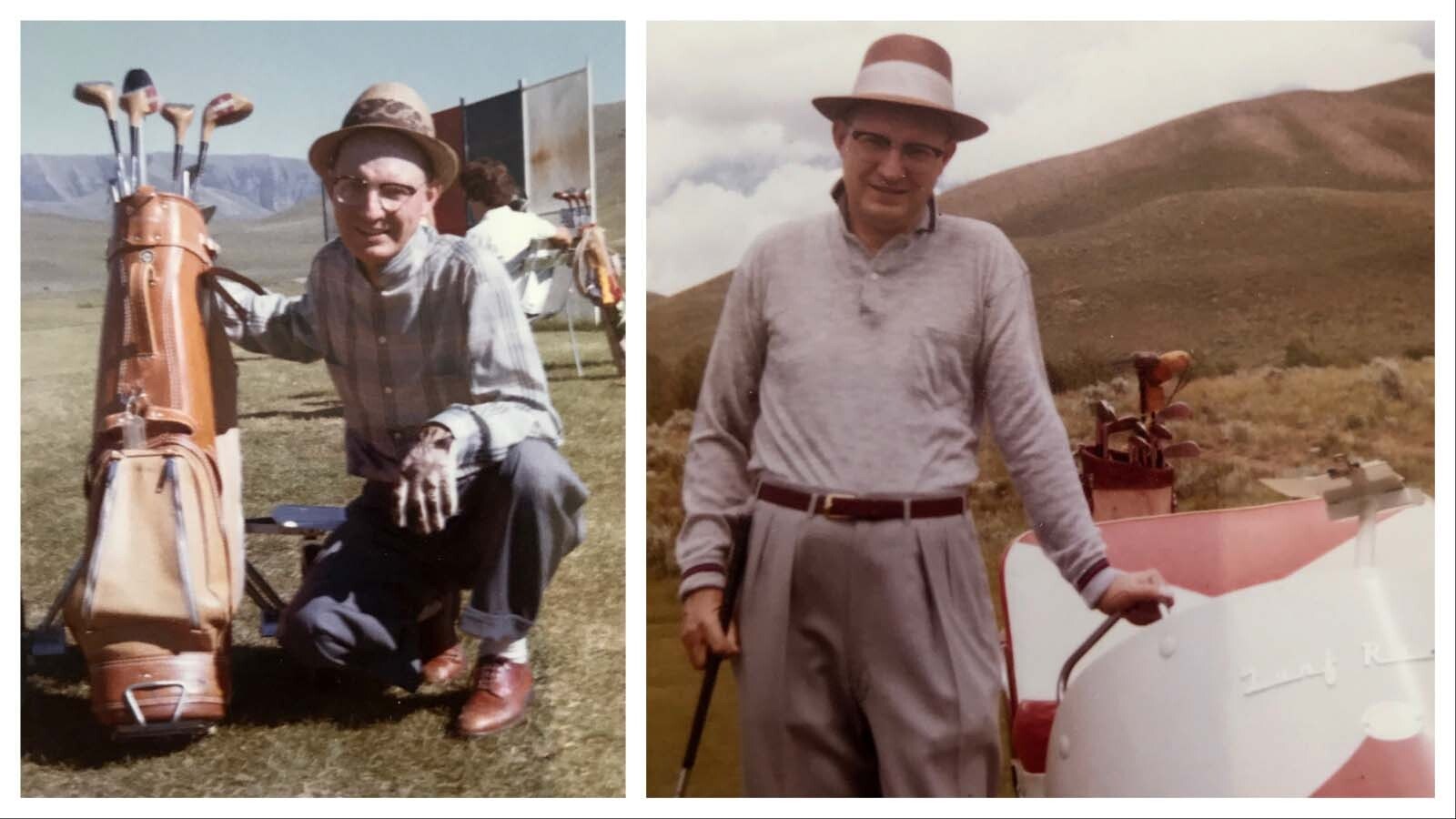 Dr. George Myron Harrison was well known for his matching golf outfits and for spending his free time on the golf course where he found peace and relaxation.