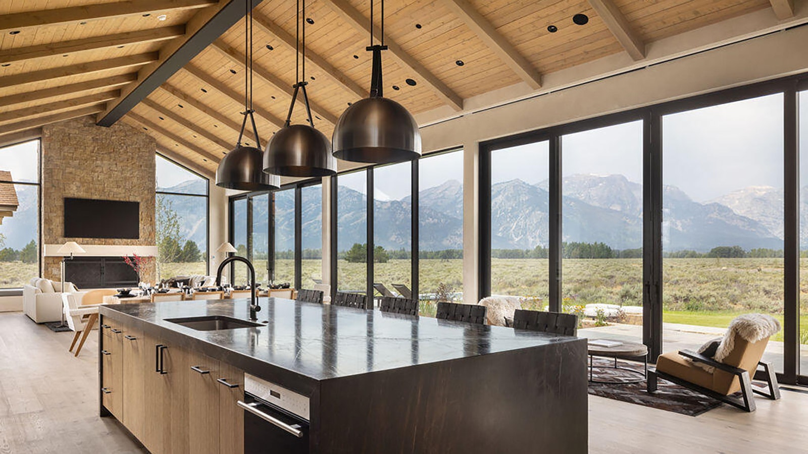 Starfall is a $28.5 million dream home of a Jackson, Wyoming, tycoon that boasts killer views and oozes custom luxury amenities.