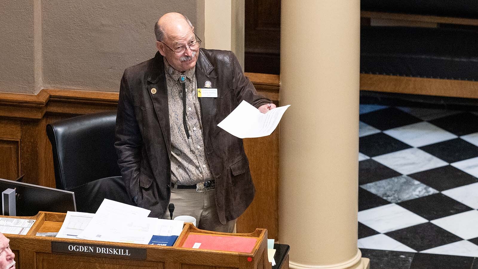 State Sen. Ogden Driskill, R-Devils Tower, supports spending $15 million to relocate the national headquarters for the PRCA to Wyoming.