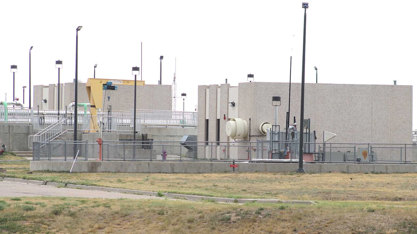 The Dry Creek Water Reclamation Facility in east Cheyenne was one of two impacted by the bacterium released into the city's wastewater.