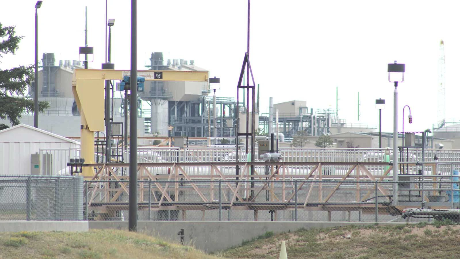 The Dry Creek Water Reclamation Facility in east Cheyenne was one of two impacted by the bacterium released into the city's wastewater.
