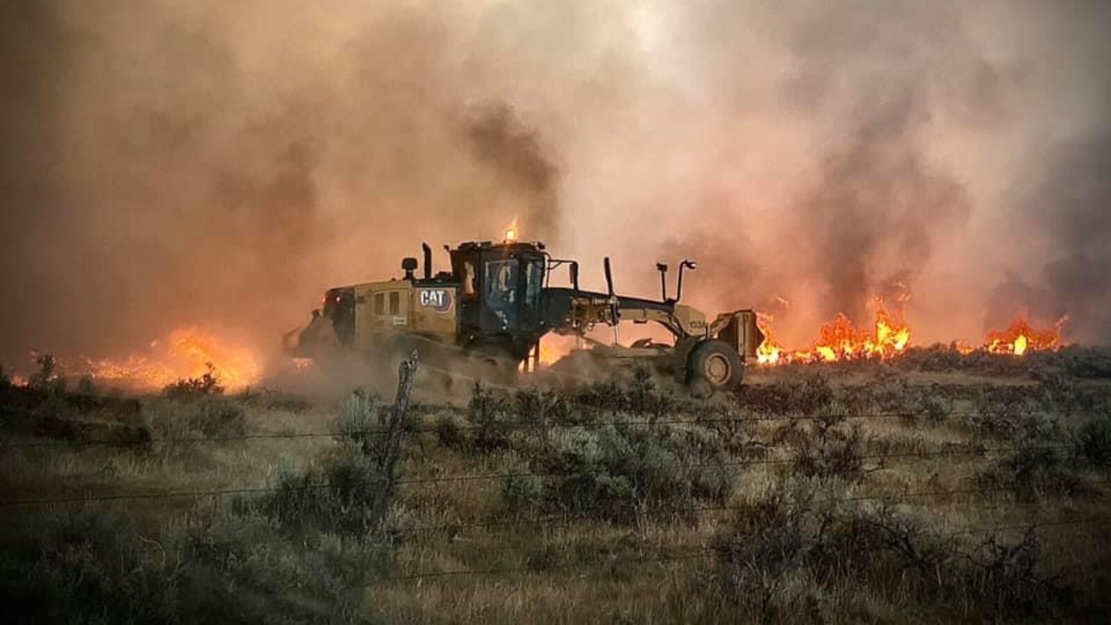 Dry Fork Fire 1