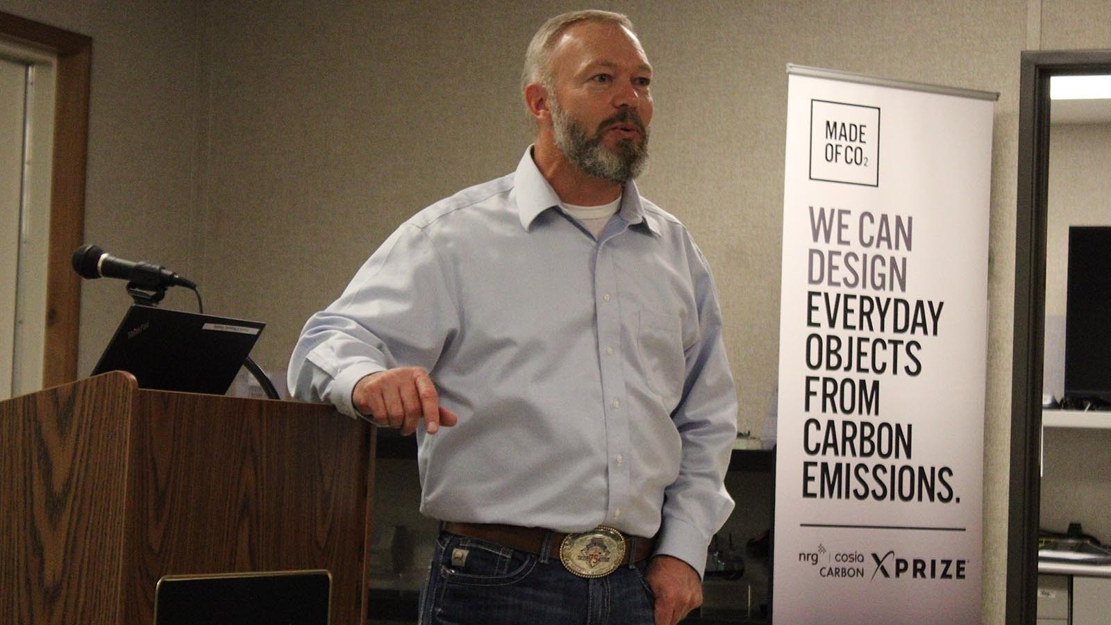 Campbell County commissioner Jim Ford, who is also the operations manager at the Integrated Test Center in Gillette, is confident about the future of carbon capture in Wyoming.