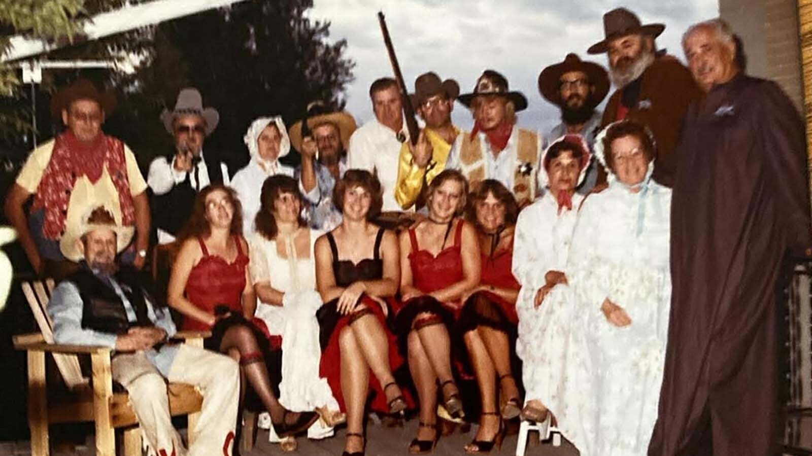 In 1982, the Dry Gulchers were brought back for the Centennial which this time included teenage can-can girls and the main attraction was the jail.