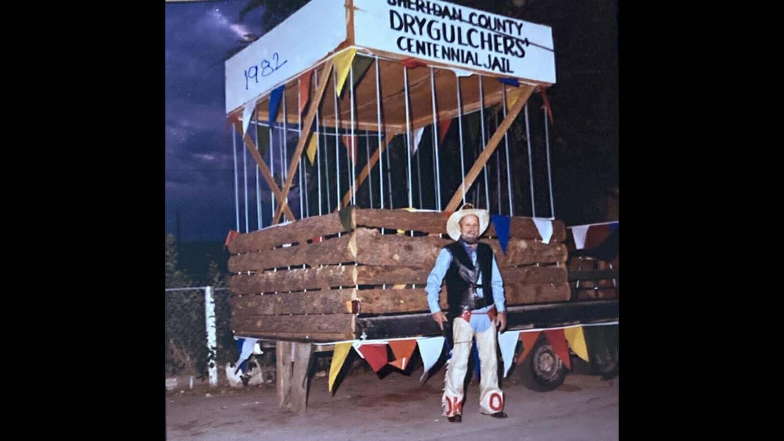 In 1982, the Dry Gulchers were brought back for the Centennial which this time included teenage can-can girls and the main attraction was the jail.