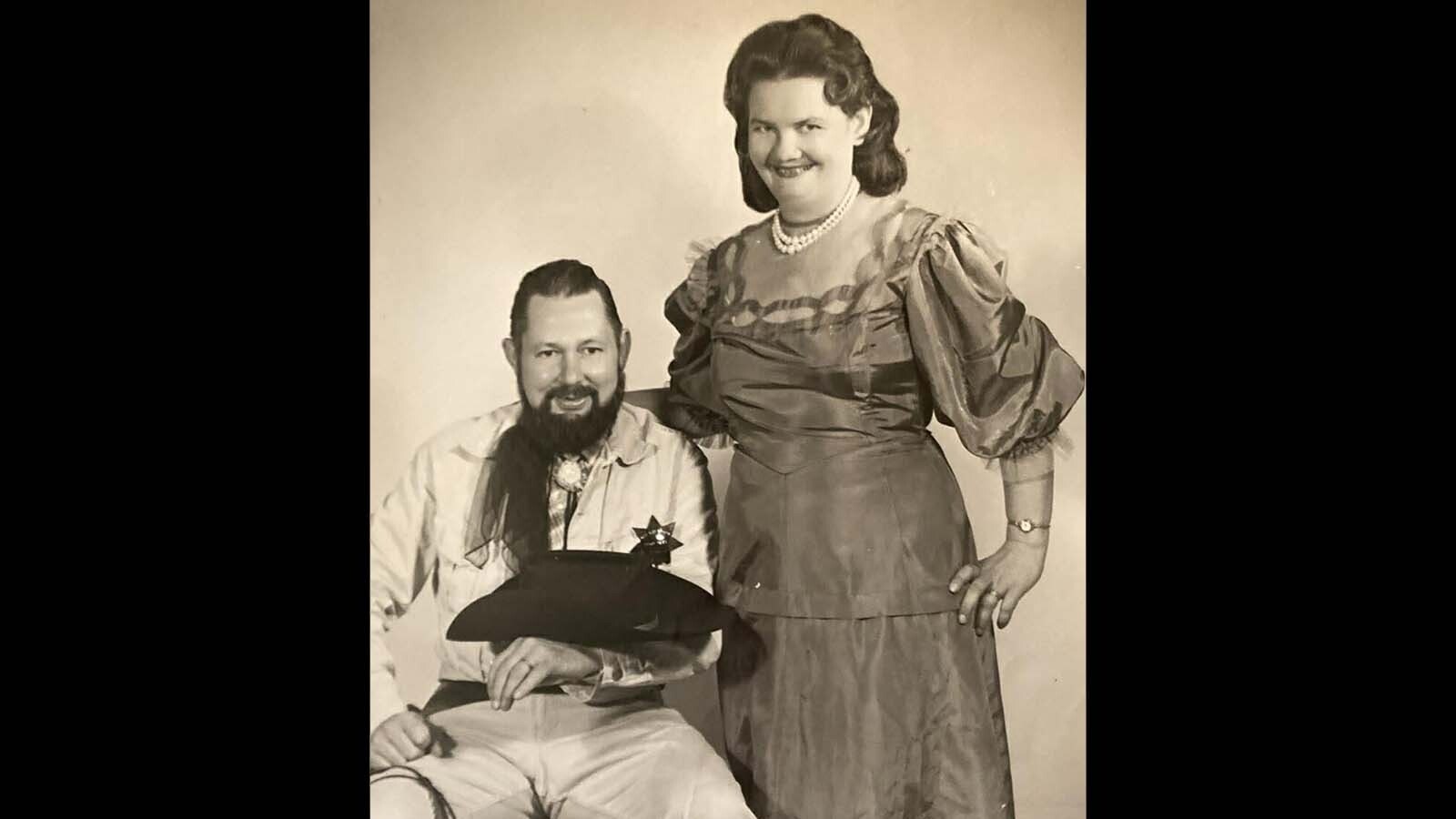 Dry Gulcher Ed Brantz wrote the lyrics for the group and was one of the early founders. His wife, Cathy, supported his involvement in the revelry and made dresses for her daughters.