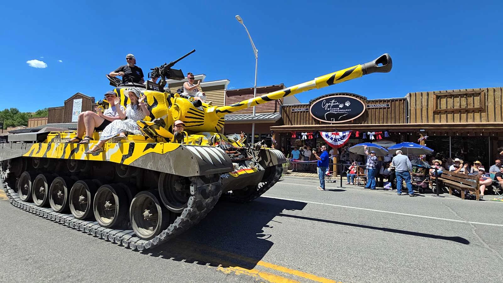 Each tank or military vehicle offers a different slice of American history, spanning an 80-year period.