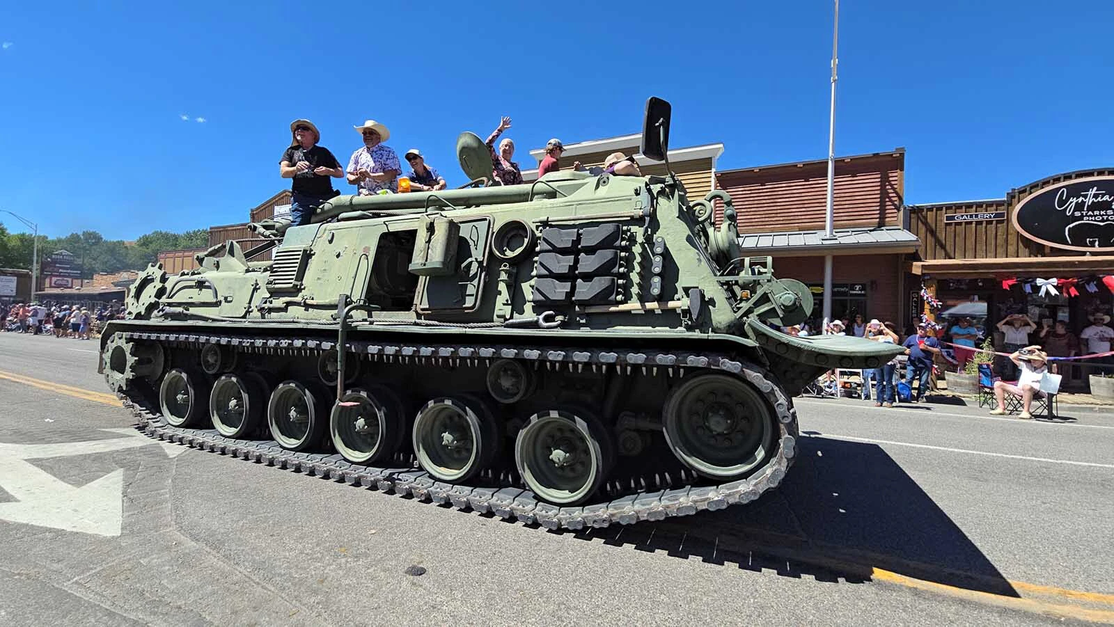 Each tank or military vehicle offers a different slice of American history, spanning an 80-year period.