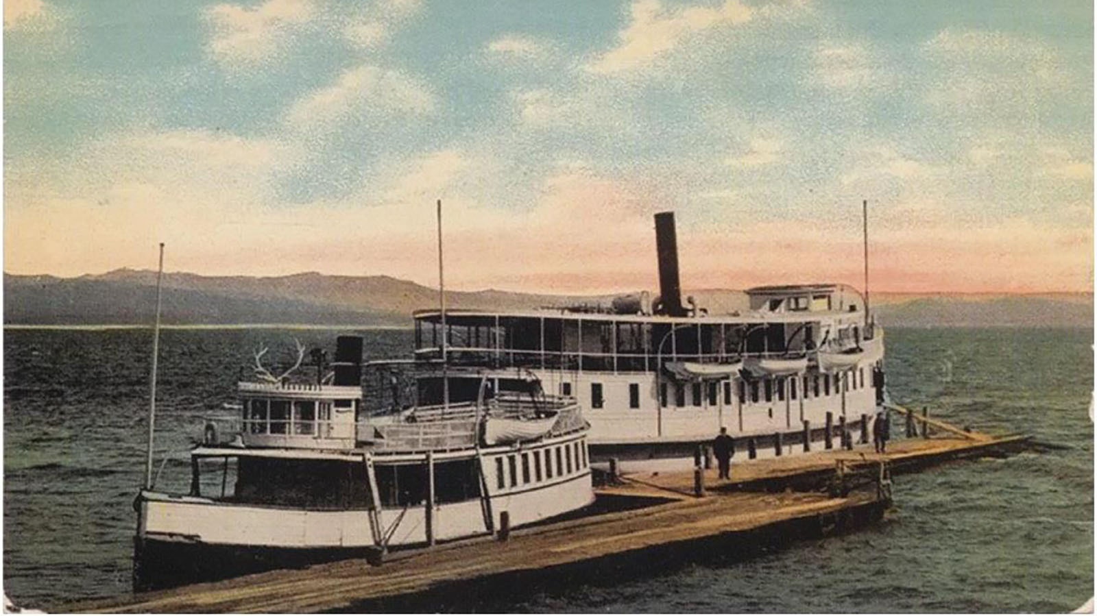 E.C. Waters fleeced rich Yellowstone visitors by price-gouging them for trips across Yellowstone Lake on one of his ships.