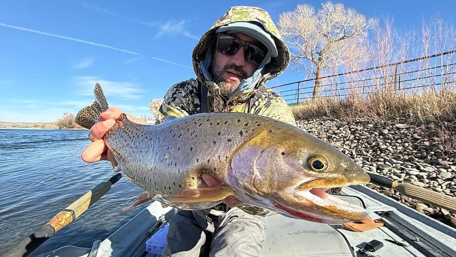Open-water fishing is already good on the Green River.