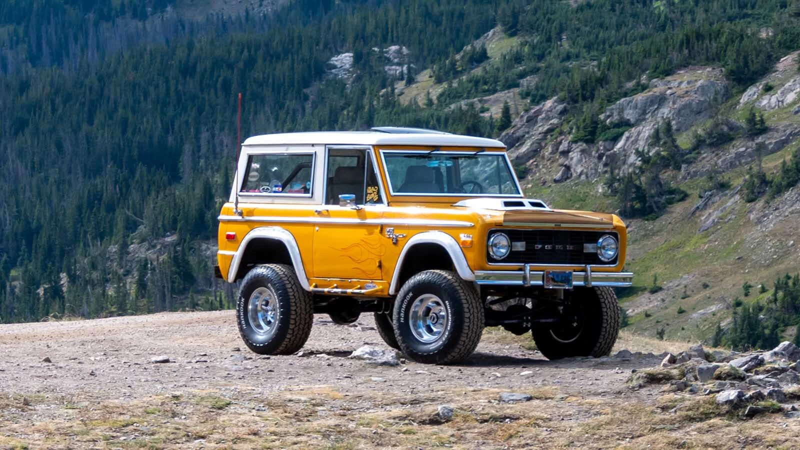 Ed Schreiner of Torrington has owned this 1973 Ford Bronco for 26 years and still drives it all over Wyoming. He has no plans to sell it, even though it could easily go for $40,000.