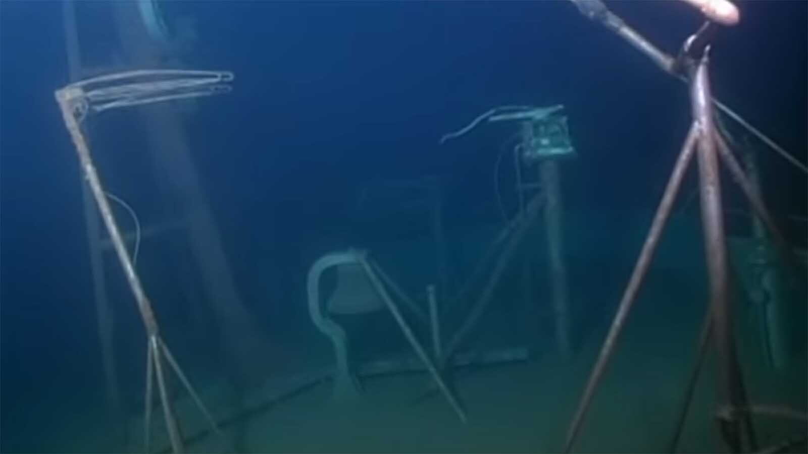 The SS Edmund Fitzgerald sank on Lake Superior 50 years ago, and no bodies were ever recovered. Wyoming meteorologist Don Day grew up in Michigan and remembers the famous wreck — and the weather phenomenon that sunk her, "The Witch of November." The wreckage is still on the bottom of the lake, seen in this haunting underwater photo.