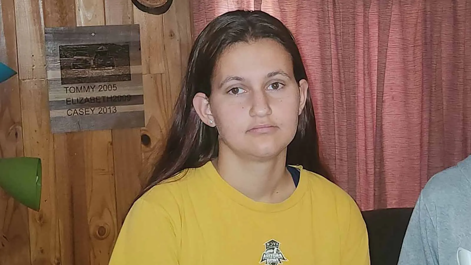 Elizabeth Barrett, 17.
