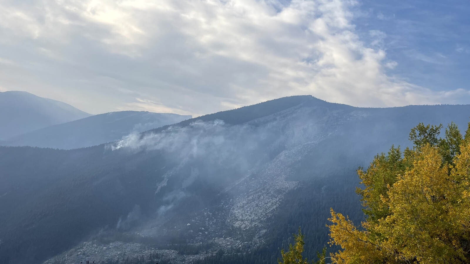 A drive along Highway 14 to see the aftermath of where the Elk Fire has burned across the face of the Bighorn Mountains in northern Wyoming shows the magnitude of how the fire has impacted the landscape.