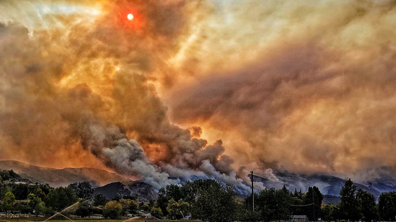 With a huge wildfire season in Wyoming this year, one question people ask is why isn't cloud seeding used to induce rain and snow to fall on the fires. The simple answer is you have to have clouds to do that.