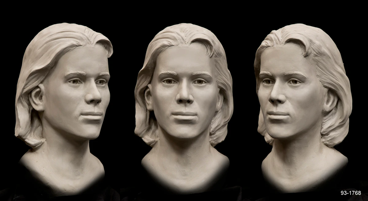Facial reconstruction of the "Shafter Jane Doe" by the FBI.