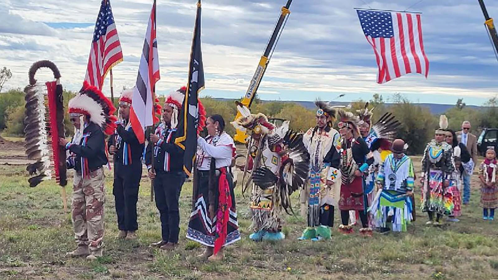 Friday's grand opening of the Boulder Crest Wyoming facility included a performance by the Wind River Indian Eagle Spirit Dancers.
