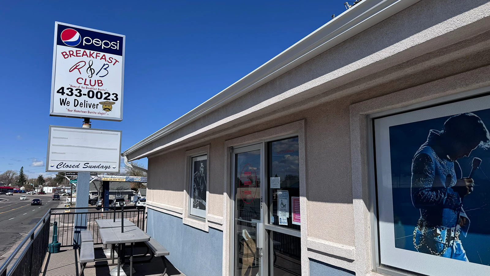 Nearly 50 years after his death, Elvis remains forever 25 and the King of Rock ‘N’ Roll at the corner of East Lincolnway and Campbell Avenue in Cheyenne — despite never performing here.