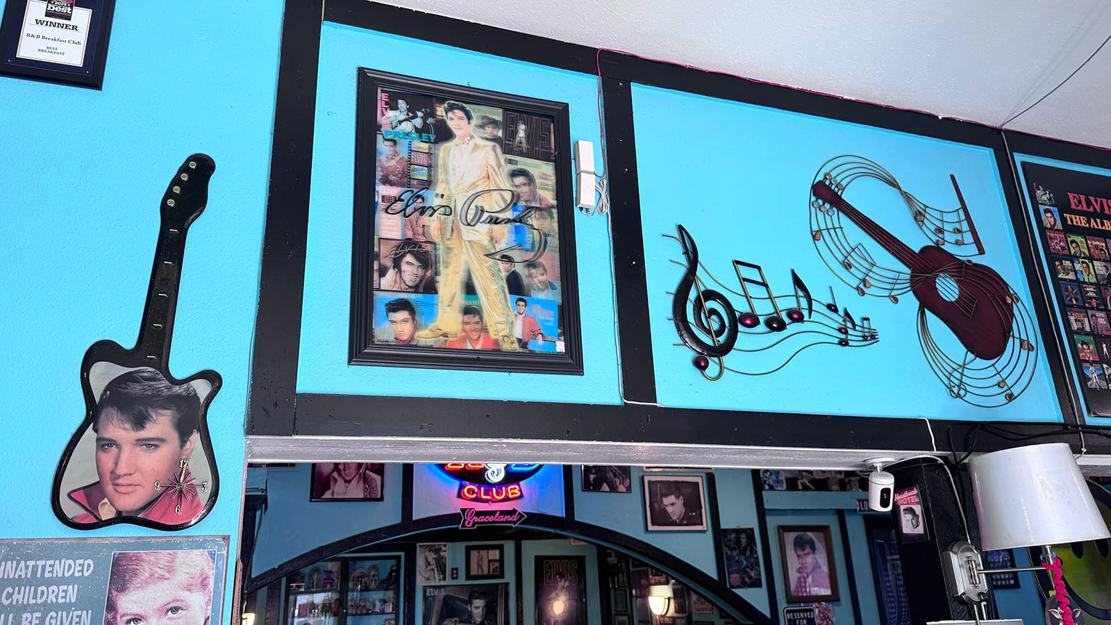 Nearly 50 years after his death, Elvis remains forever 25 and the King of Rock ‘N’ Roll at the corner of East Lincolnway and Campbell Avenue in Cheyenne — despite never performing here.