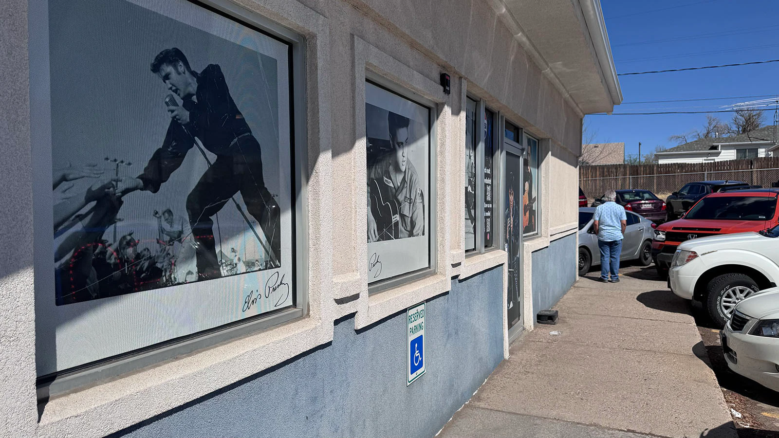 Nearly 50 years after his death, Elvis remains forever 25 and the King of Rock ‘N’ Roll at the corner of East Lincolnway and Campbell Avenue in Cheyenne — despite never performing here.