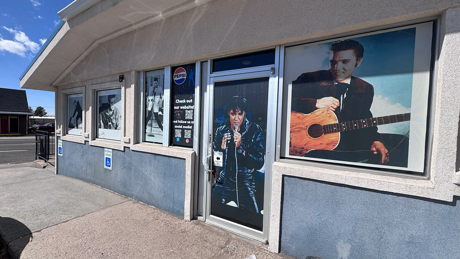 Nearly 50 years after his death, Elvis remains forever 25 and the King of Rock ‘N’ Roll at the corner of East Lincolnway and Campbell Avenue in Cheyenne — despite never performing here.