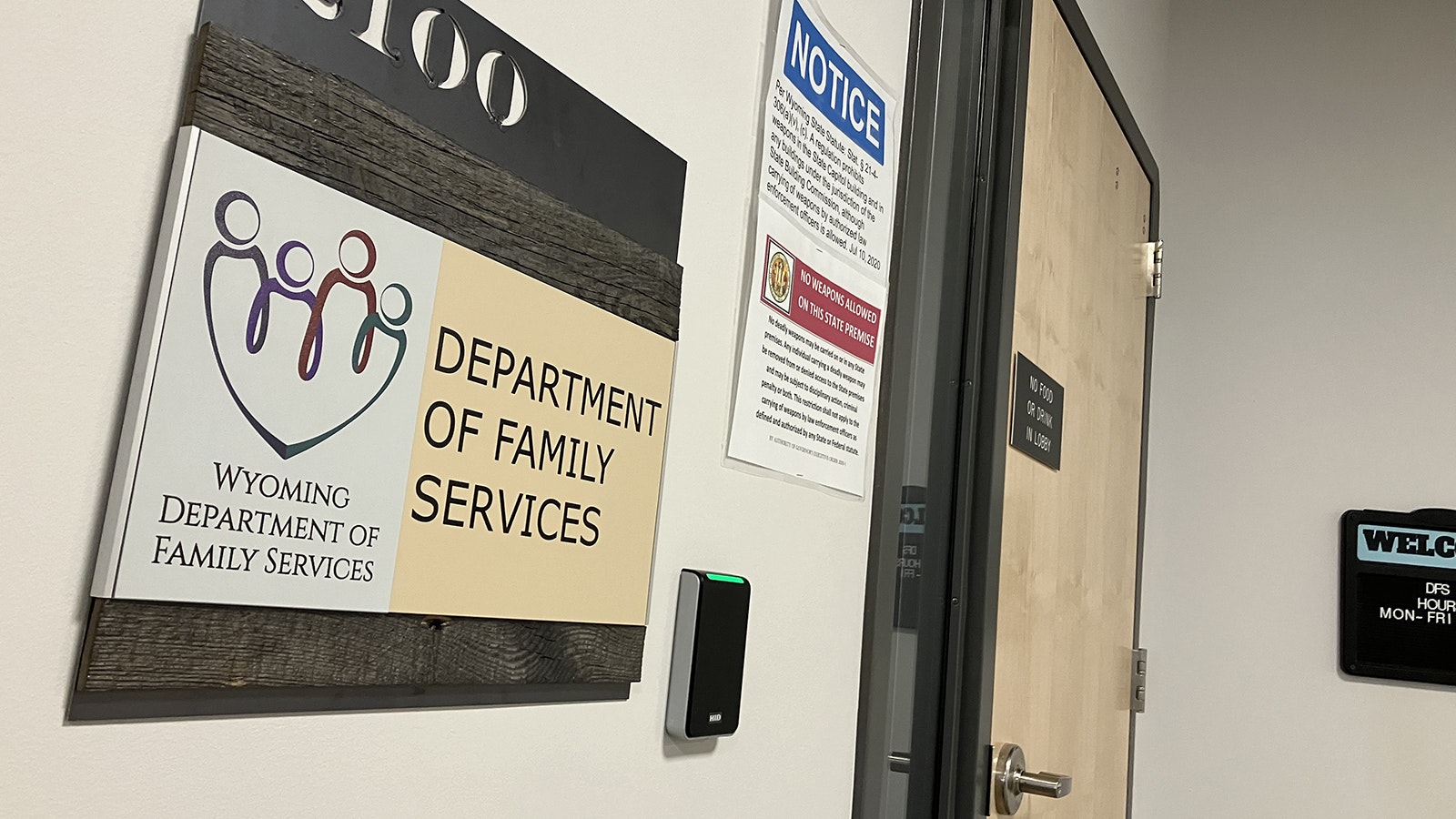 The Wyoming Department of Family Services tries its best to keep families together, a spokeswoman said. But there are times when children need to be removed. On a recent day, there were 978 children in the state in foster care.