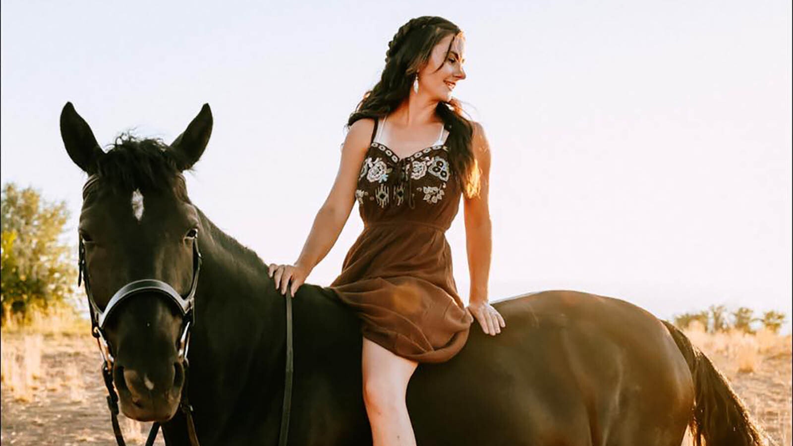 Emmalie Krueger, owner of Absaroka Morgans in Riverton, rallied to the aid of a herd of Morgans in Montana, hoping to keep the horses away from international meat buyers.