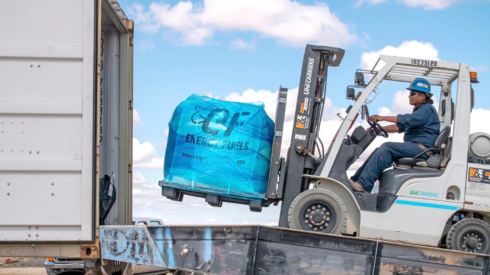 Energy Fuels Inc. mines uranium in Wyoming and other states.