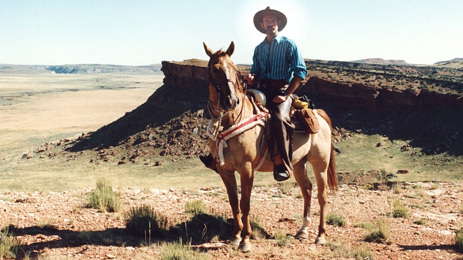 He may have been born and raised in England, but Mike Bell is obsessed with the American West and Wyoming's infamous outlaws.