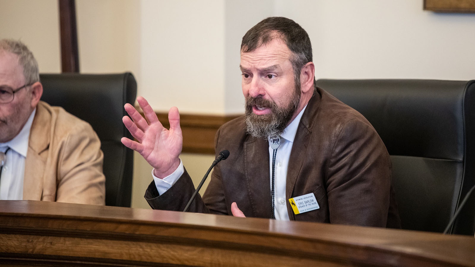 Wyoming state Sen. Eric Barlow, R-Gillette, is pushing a bill that would expand remedies for vulnerable adults to being able to file civil lawsuits.