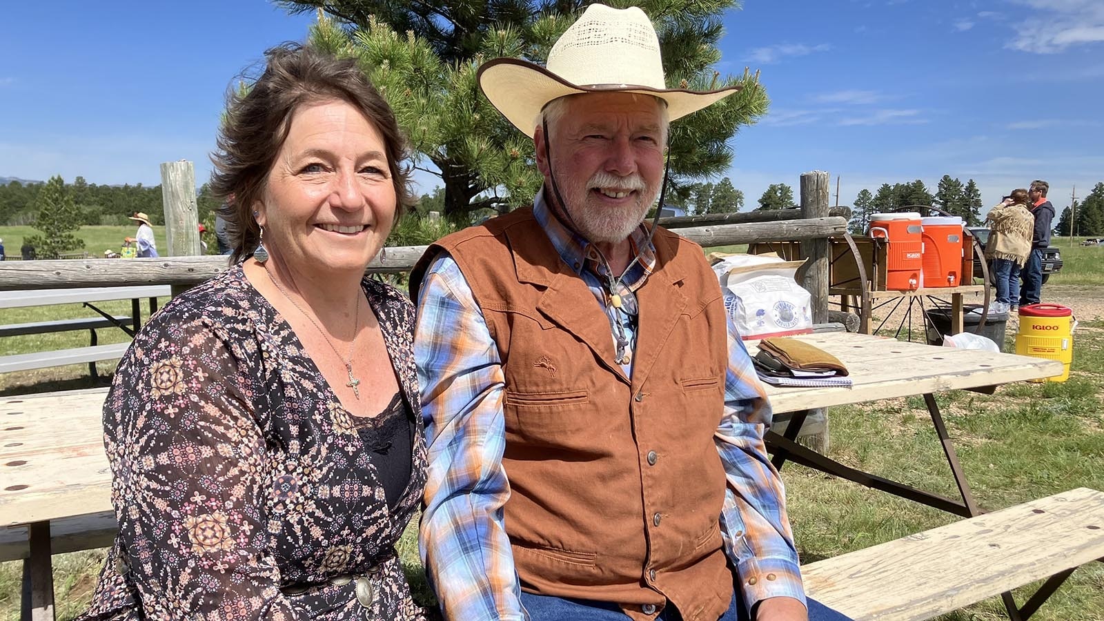 Douglas Pastor Ed Rafferty and his wife, Tonya, are among the many couples married at Esterbrook Community Church over the years. Rafferty said he also proposed to Tonya at the church.