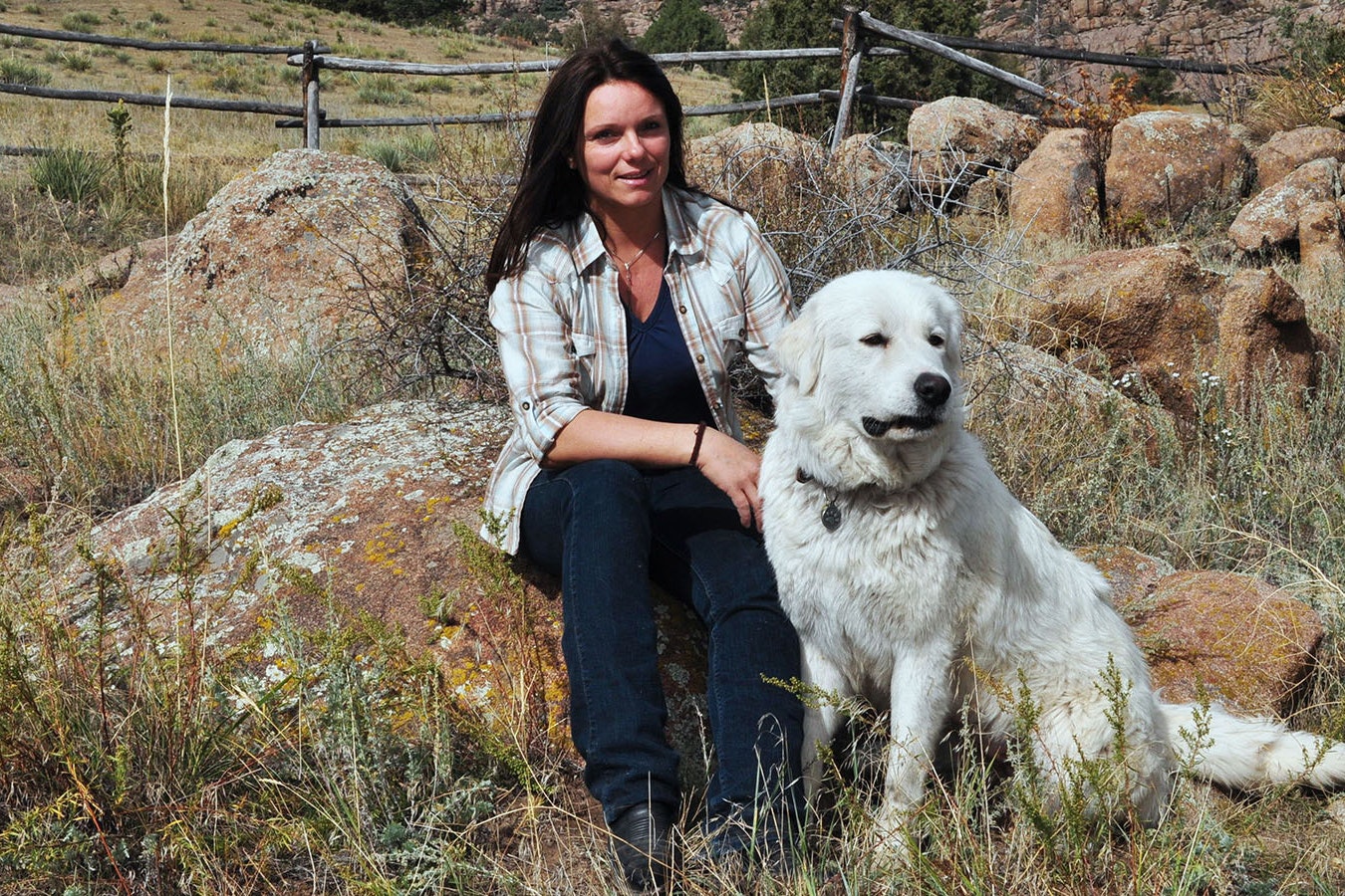 Longtime rancher Krisztina Gayler has used livestock guardian dogs to protect sheep and cattle on two continents.