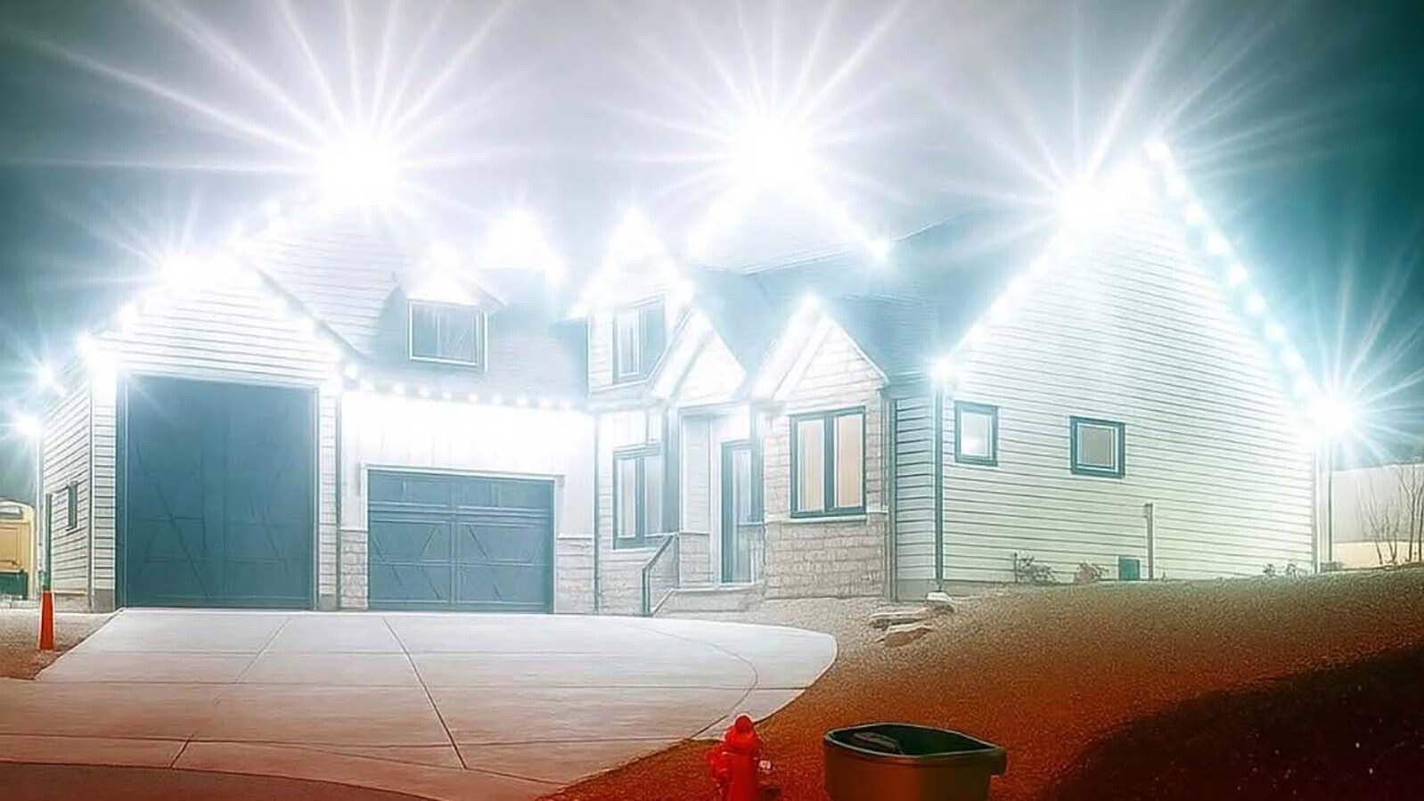 An Evanston man’s over-the-top and bright display of Christmas lights is causing a lot of conversation in the town. Some people are thrilled with his lights while others say it’s way too much.