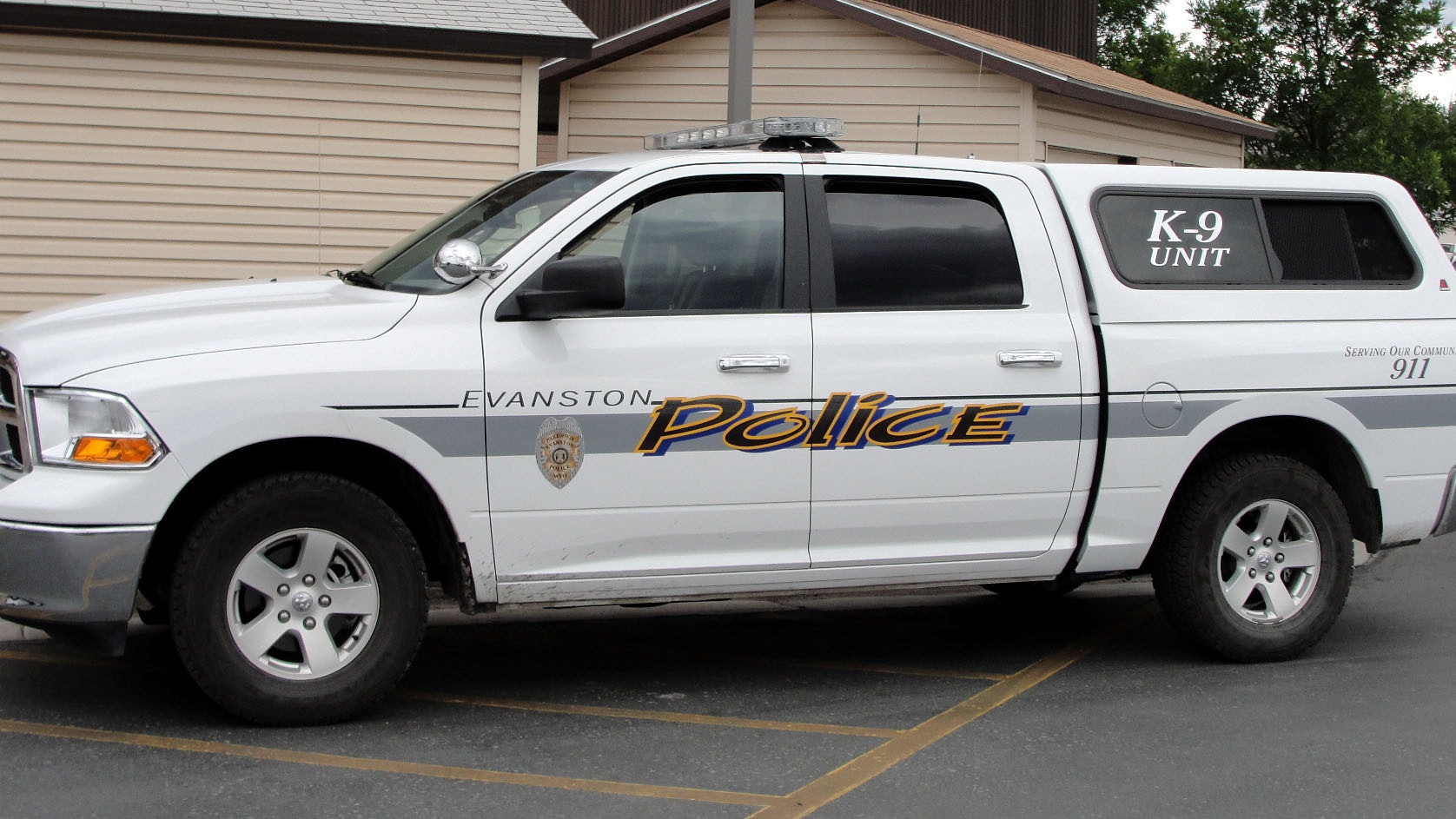 Evanston Police car 3 21 24